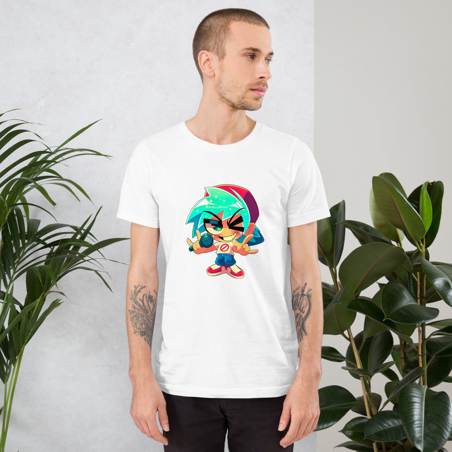 Chibi Funkadelix Boyfriend T-shirt