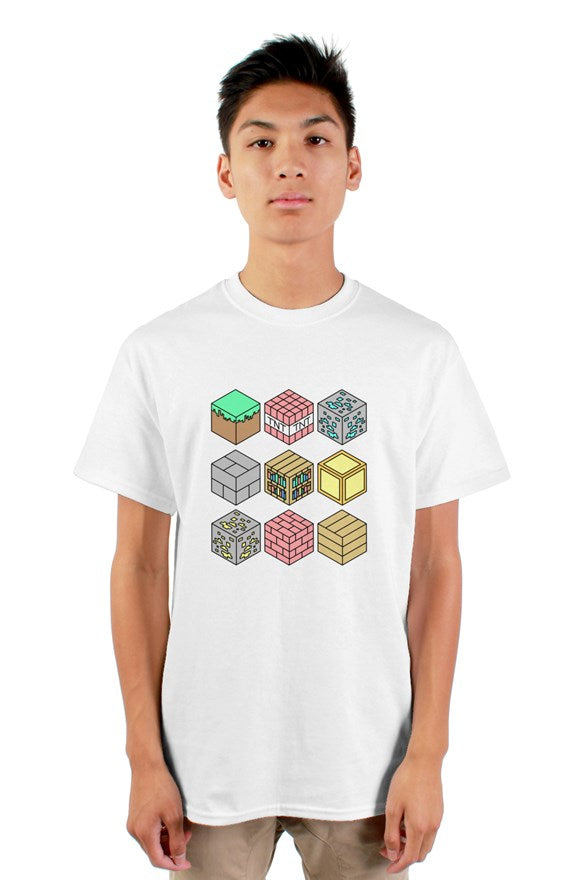Minecraft Blocks Tshirt