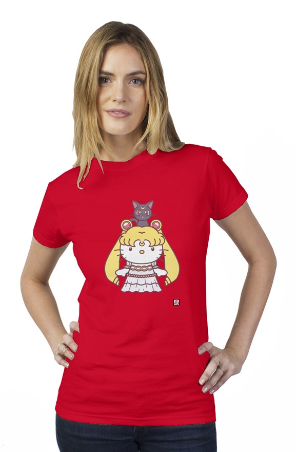 Hello Kitty crossover with Sailor Moon
