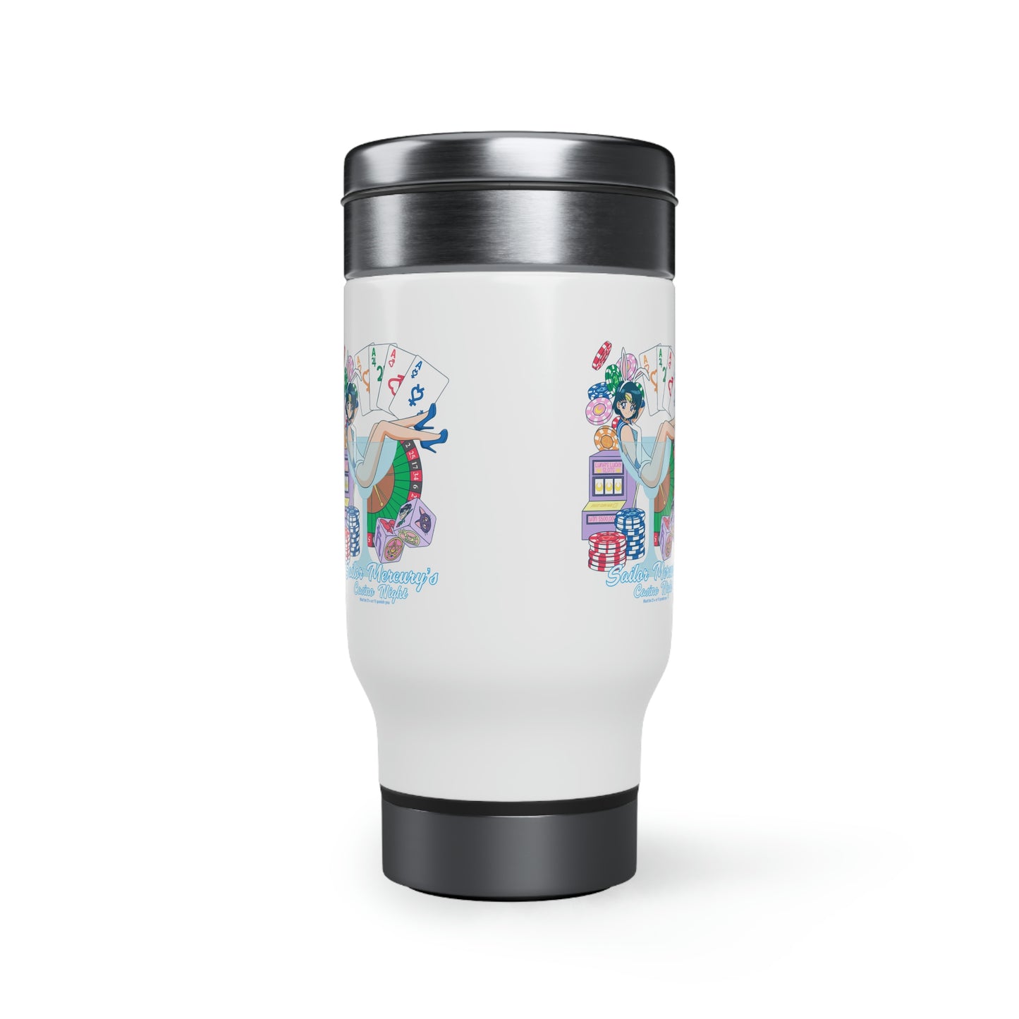 Sailor Mercury Stainless Steel Travel Mug with Handle
