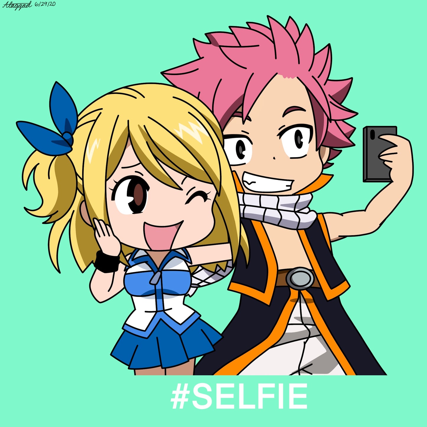 Anime Selfie design Men's T-shirt