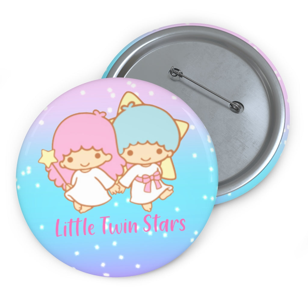 Little Twin Stars Pin Buttons