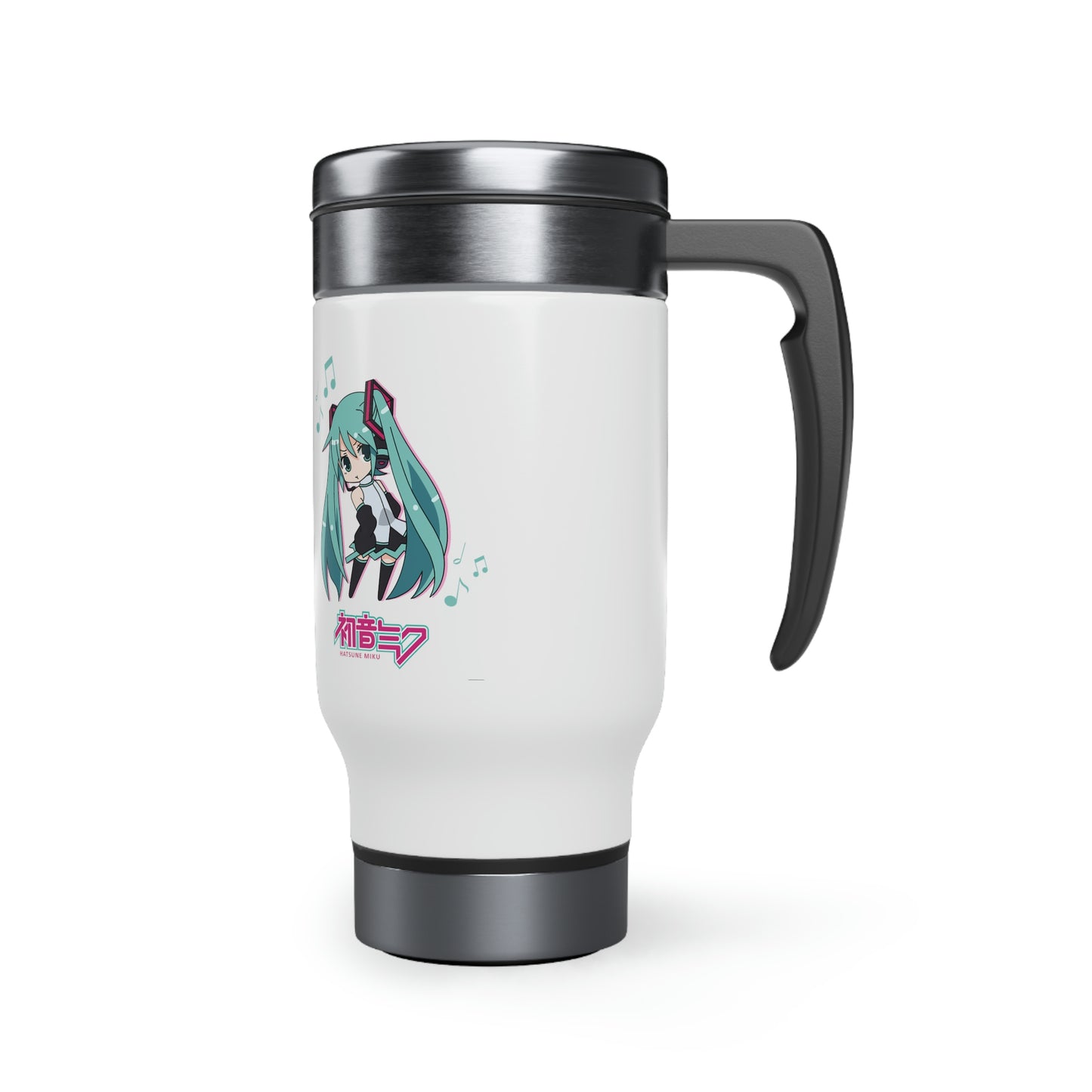 Chibi Miku Stainless Steel Travel Mug with Handle