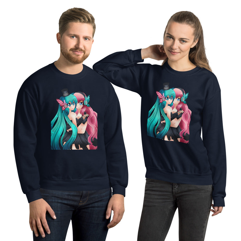 Vocaloid Girlfriends Sweatshirt for All