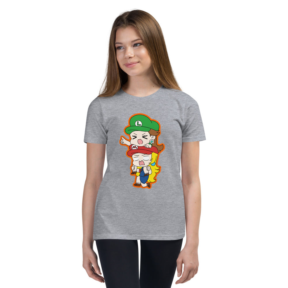 Peach and Daisy Youth Unisex T-Shirt