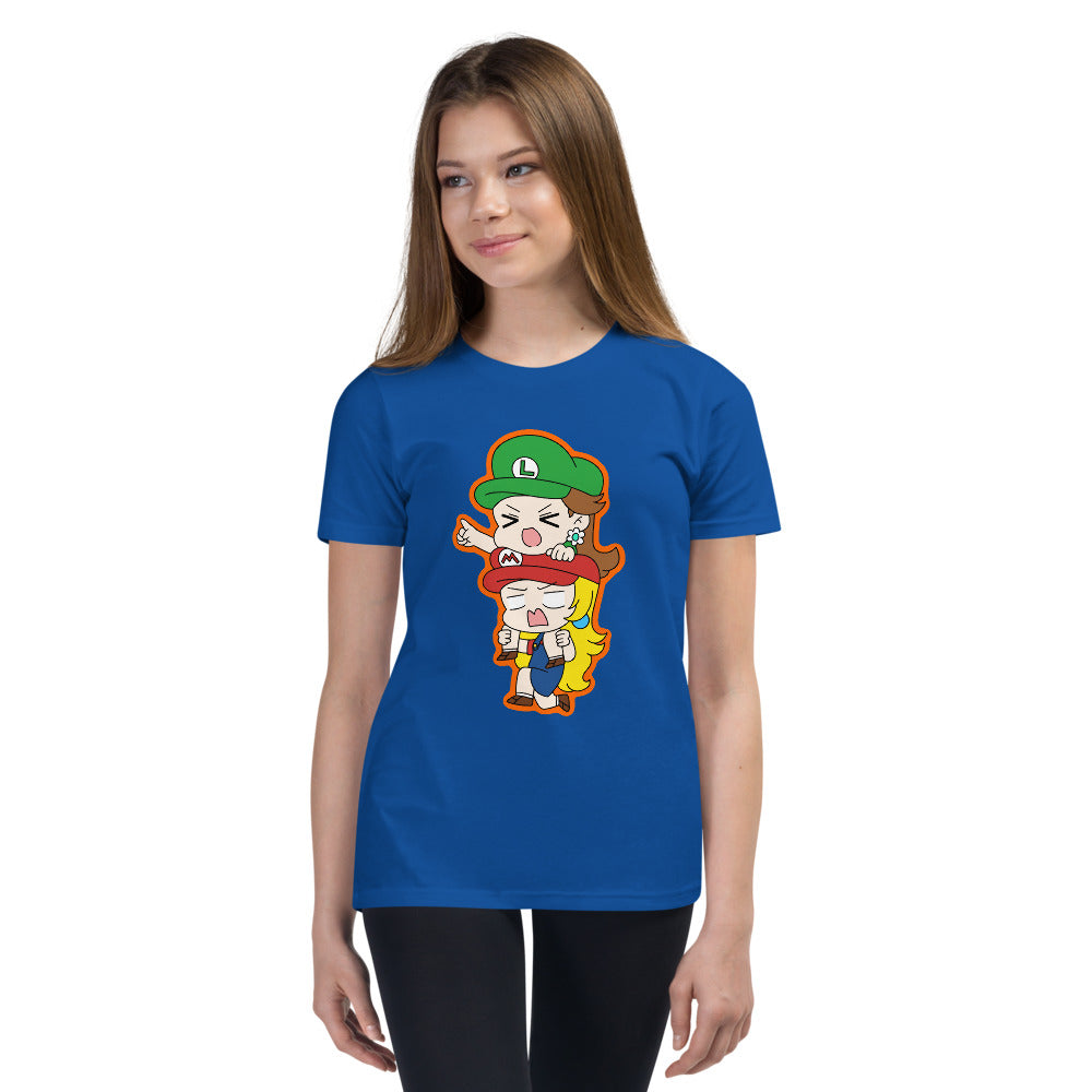 Peach and Daisy Youth Unisex T-Shirt