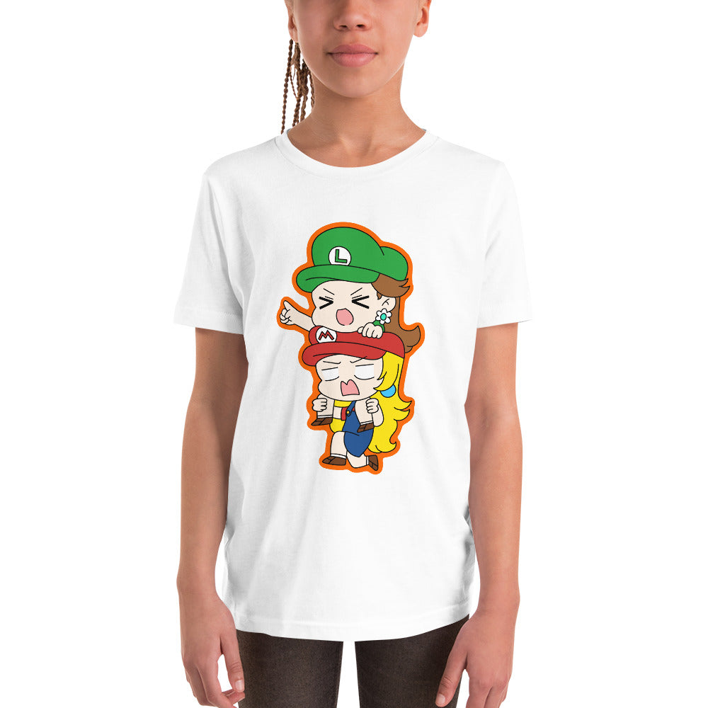 Peach and Daisy Youth Unisex T-Shirt