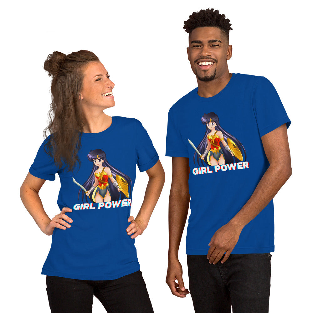 Girl Power Sailor Mars as Wonder Woman Unisex T-Shirt
