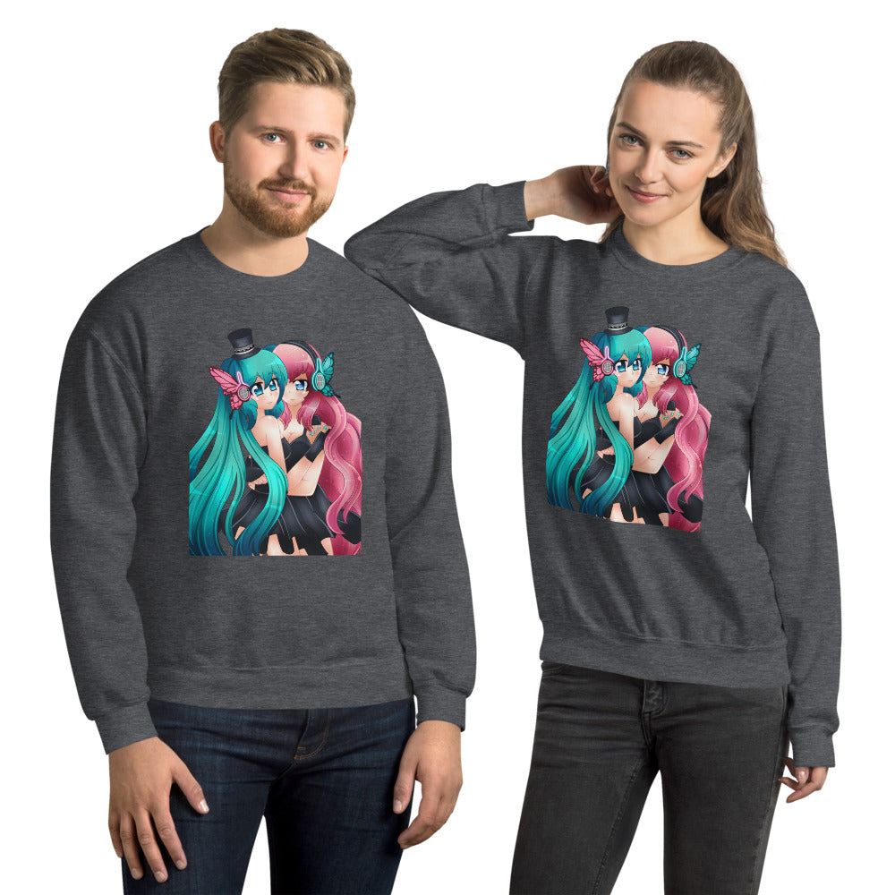 Vocaloid Girlfriends Sweatshirt for All