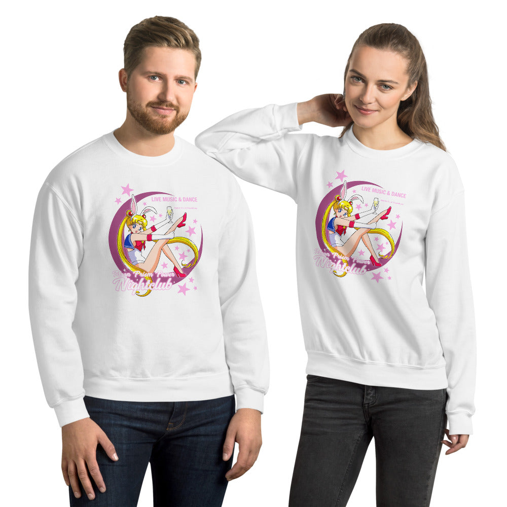 Moon Prism Power Nightclub Unisex Sweatshirt