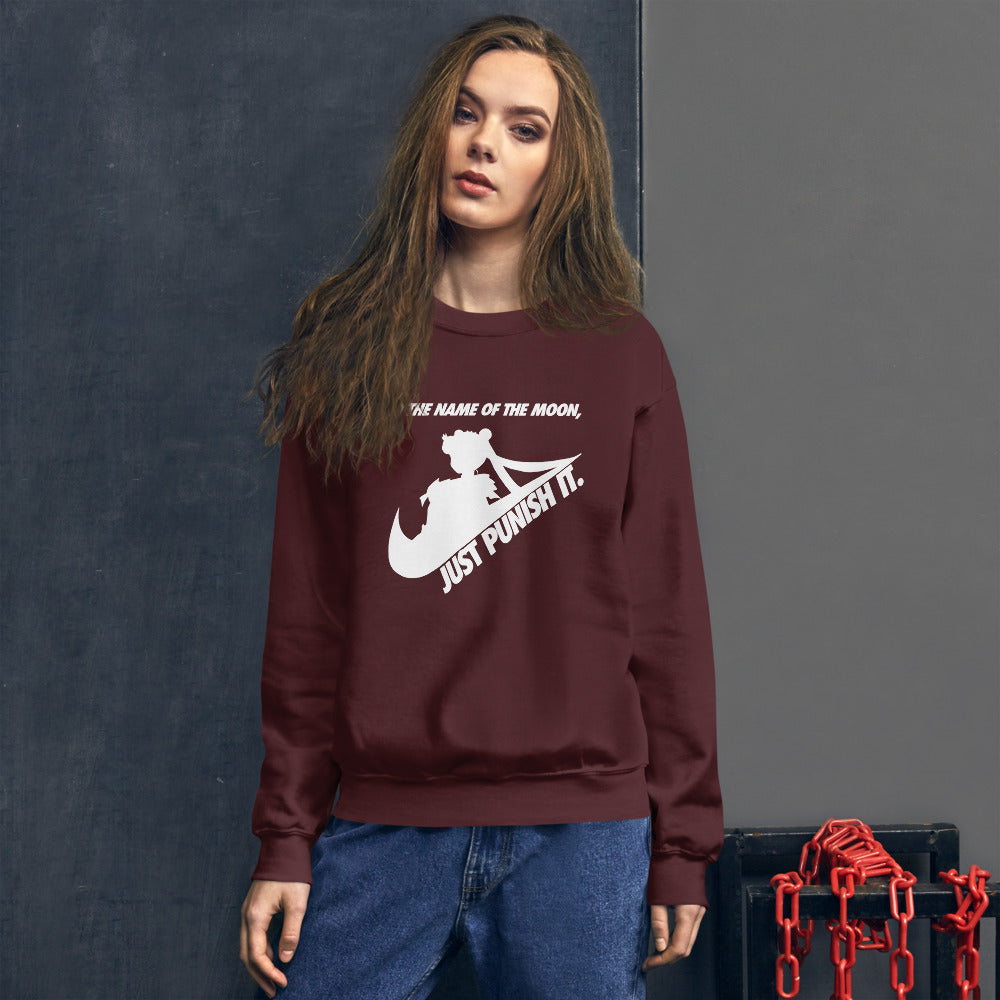 Nike Spoof Parody Just Punish it Unisex Sweatshirt
