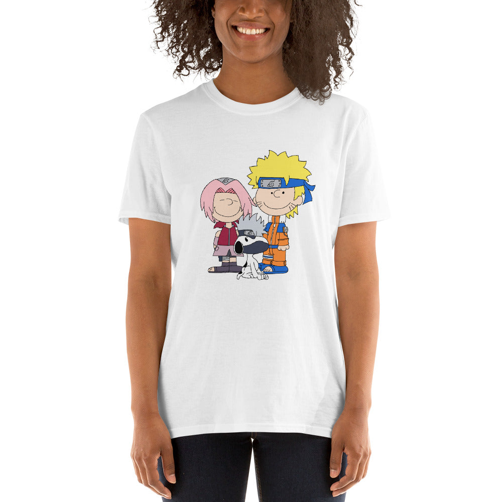 Naruto Crossover Peanuts Unisex T-Shirt