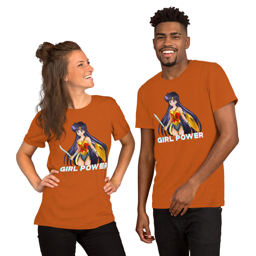 Girl Power Sailor Mars as Wonder Woman Unisex T-Shirt