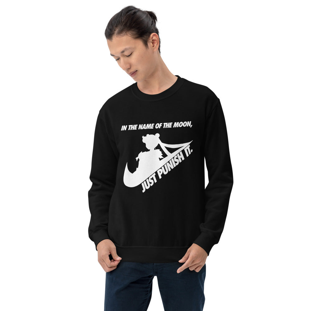 Nike Spoof Parody Just Punish it Unisex Sweatshirt