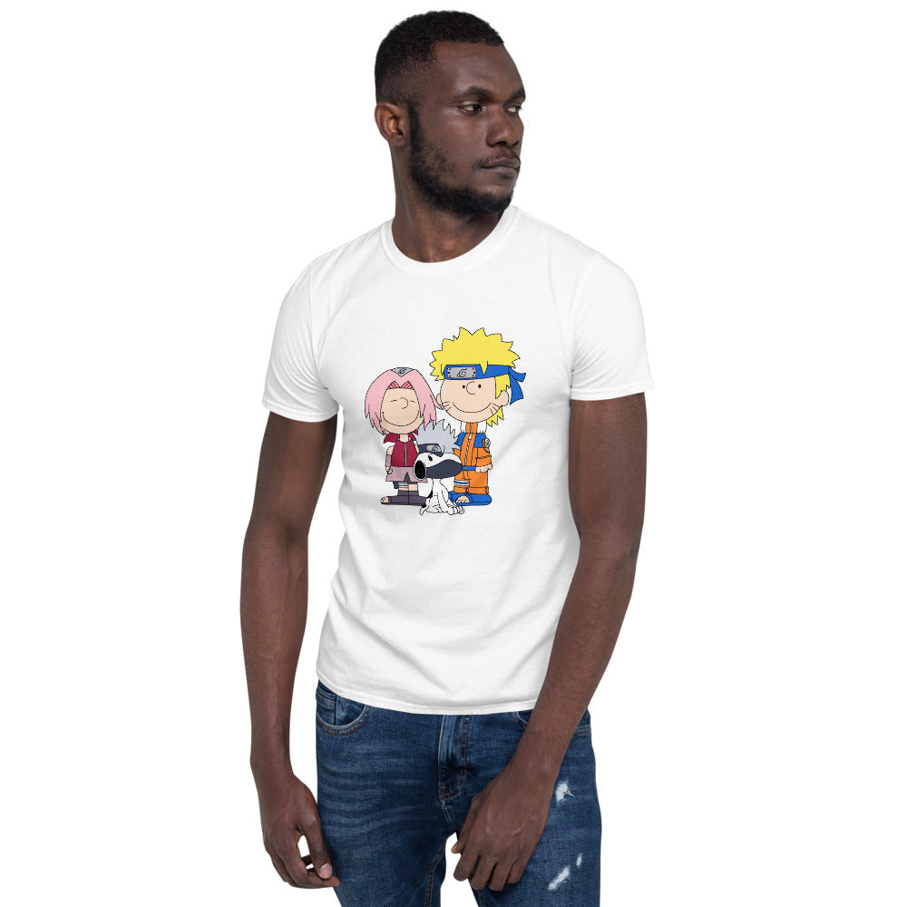 Naruto Crossover Peanuts Unisex T-Shirt