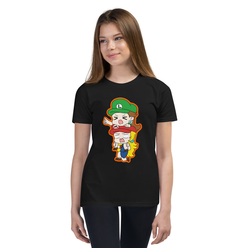Peach and Daisy Youth Unisex T-Shirt