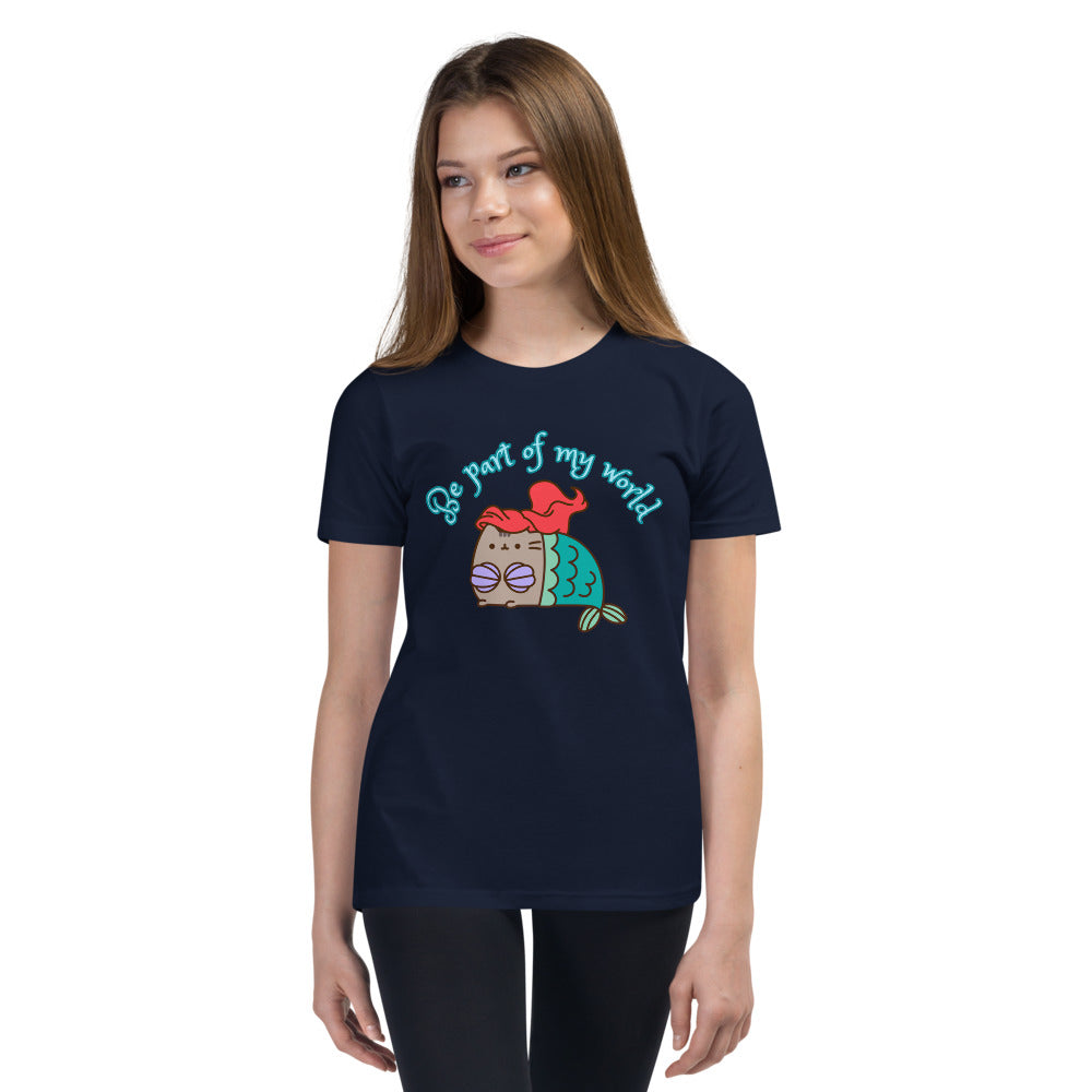 Pusheen the Mermaid Youth T-Shirt