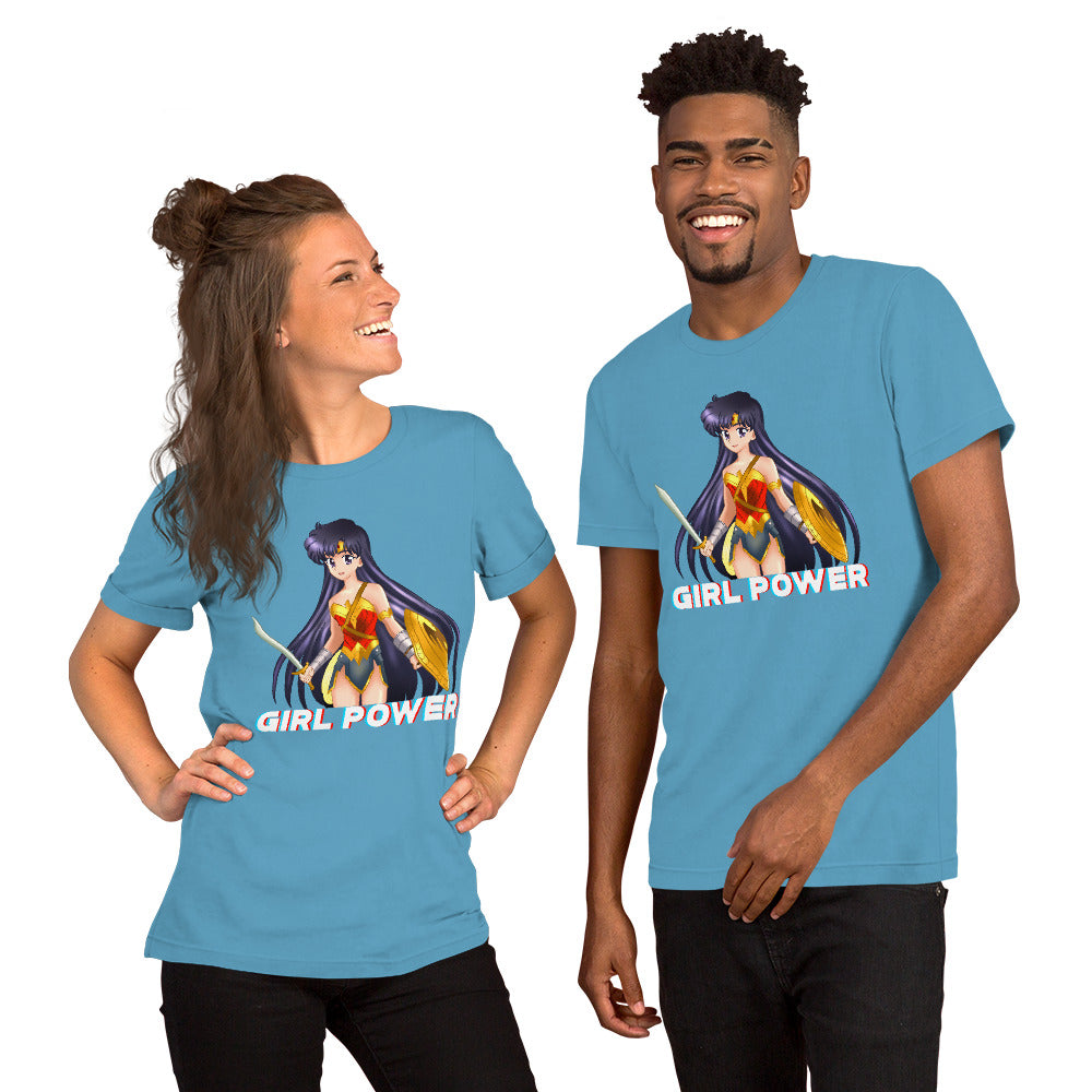 Girl Power Sailor Mars as Wonder Woman Unisex T-Shirt
