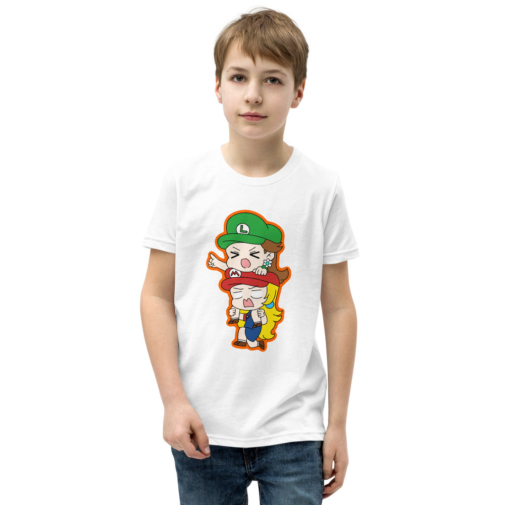 Peach and Daisy Youth Unisex T-Shirt