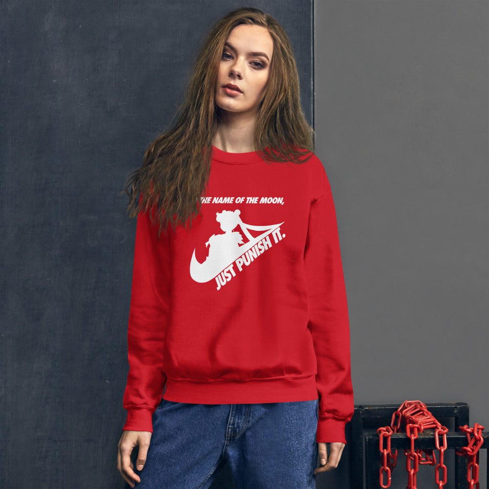 Nike Spoof Parody Just Punish it Unisex Sweatshirt