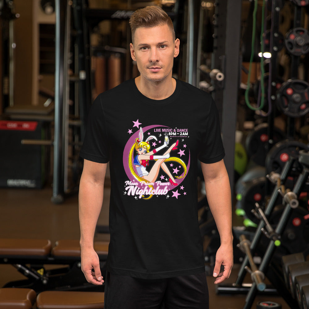 Moon Prism Power Nightclub Unisex T-Shirt