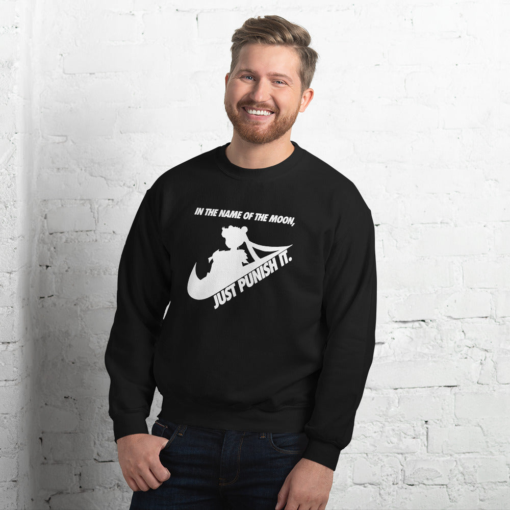 Nike Spoof Parody Just Punish it Unisex Sweatshirt