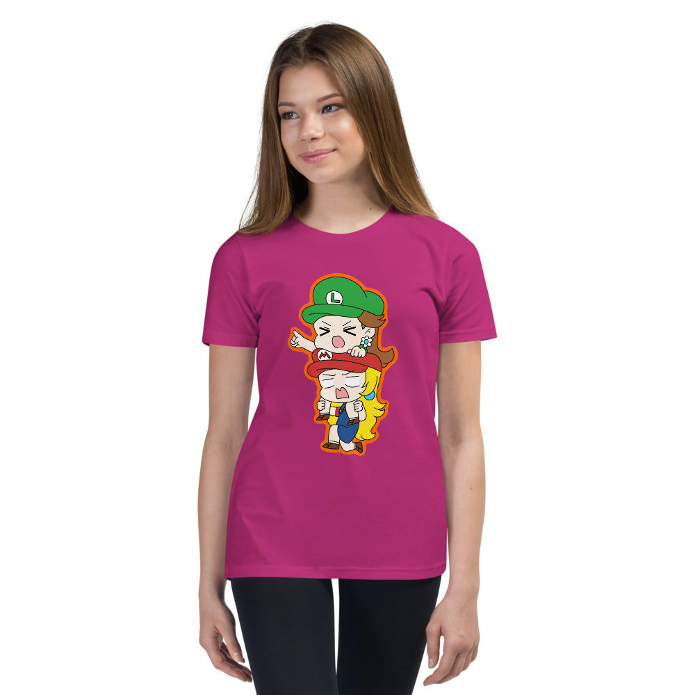 Peach and Daisy Youth Unisex T-Shirt