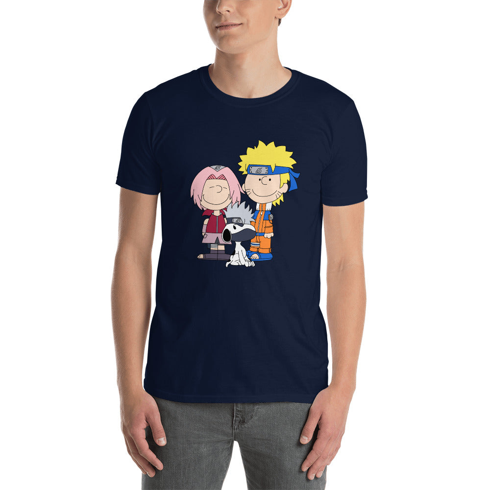 Naruto Crossover Peanuts Unisex T-Shirt