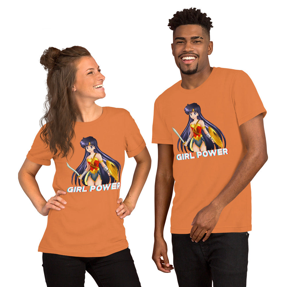 Girl Power Sailor Mars as Wonder Woman Unisex T-Shirt