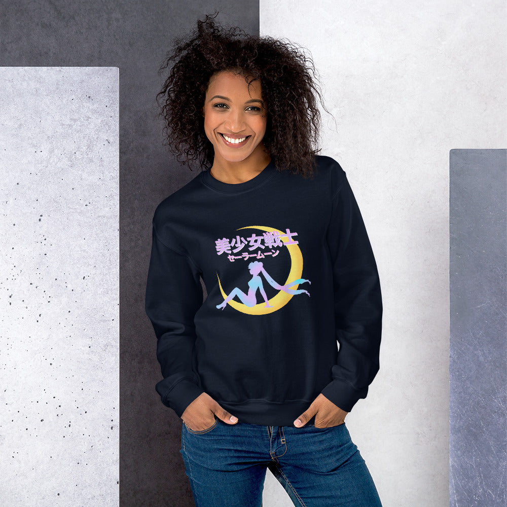 Sexy Usagi Tsukino Silhouette Unisex Sweatshirt