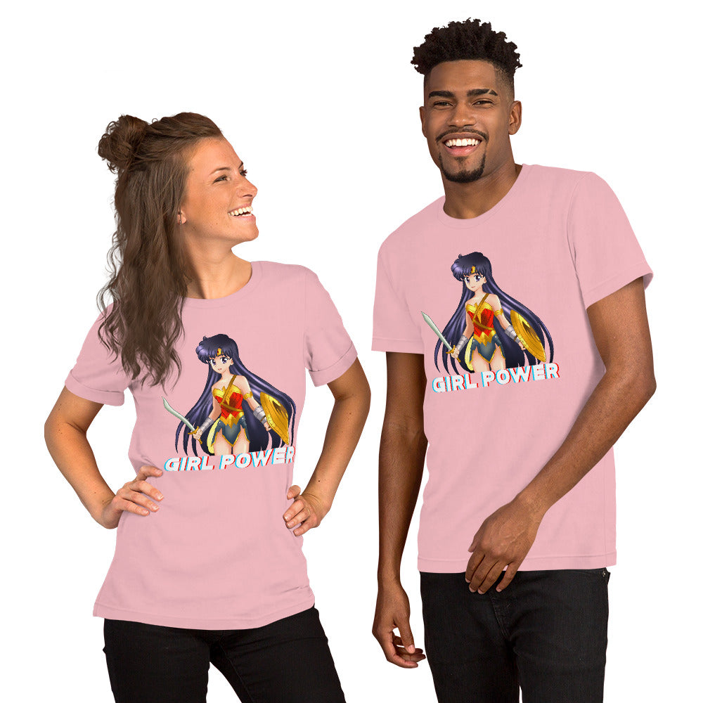 Girl Power Sailor Mars as Wonder Woman Unisex T-Shirt
