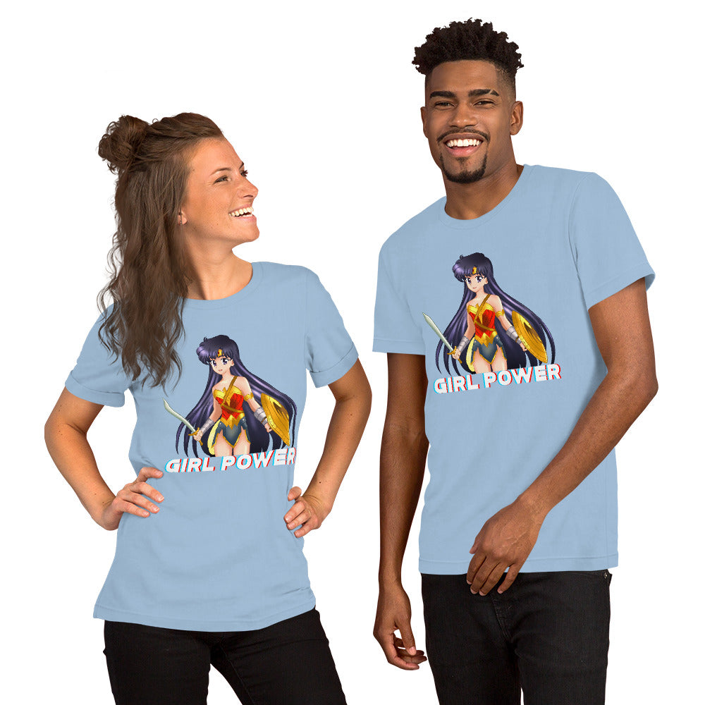 Girl Power Sailor Mars as Wonder Woman Unisex T-Shirt