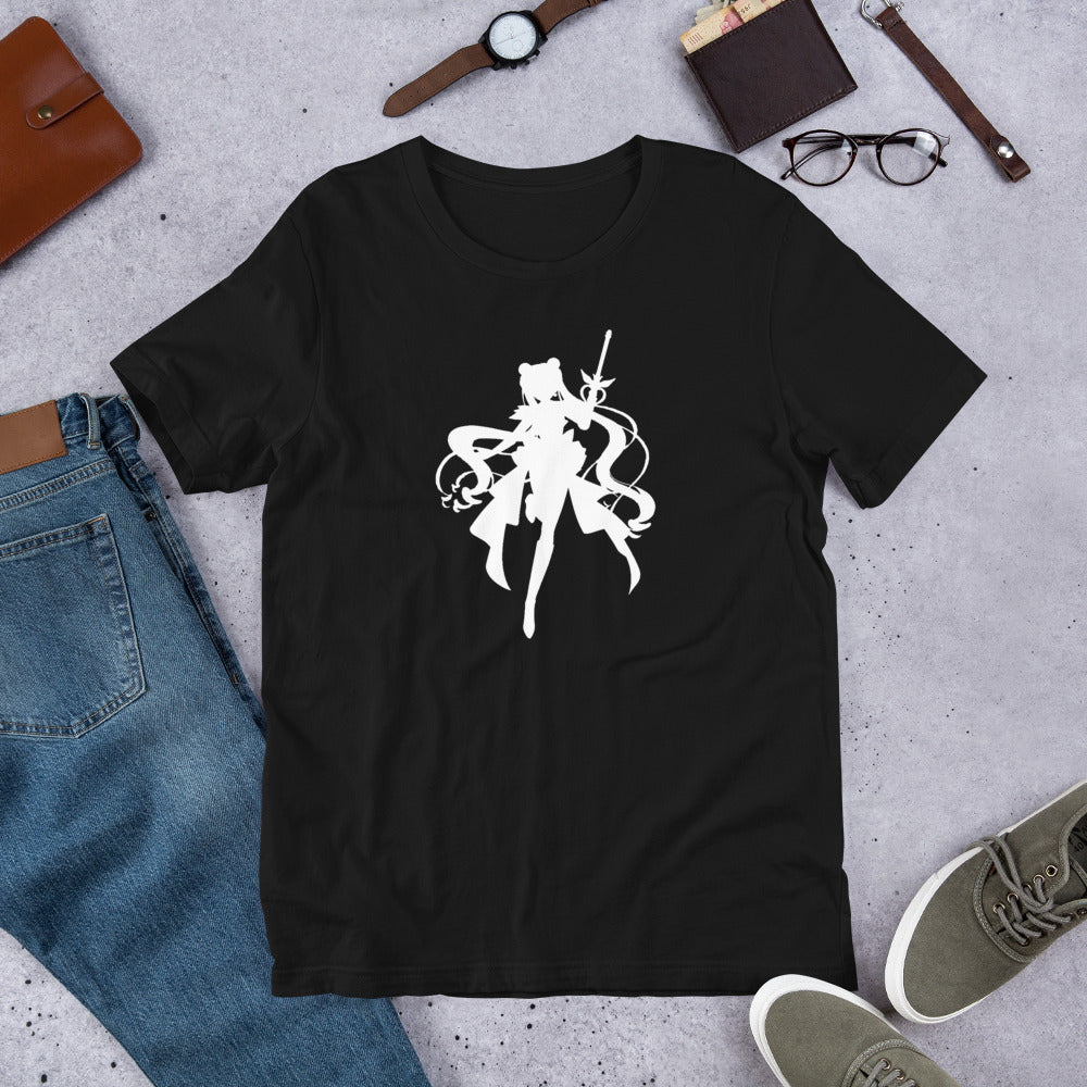 Pretty Guardian Sailor Moon Silhouette Unisex Tshirt