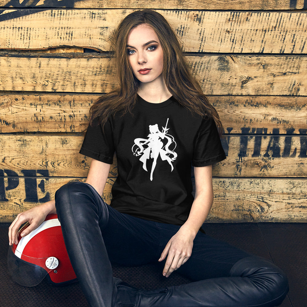 Pretty Guardian Sailor Moon Silhouette Unisex Tshirt