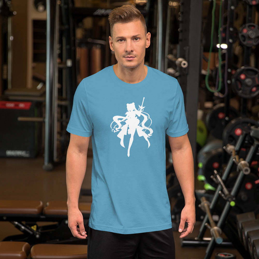 Pretty Guardian Sailor Moon Silhouette Unisex Tshirt
