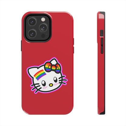 Hello Rainbow iPhone Case