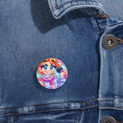 Senpai FNF Button Pin