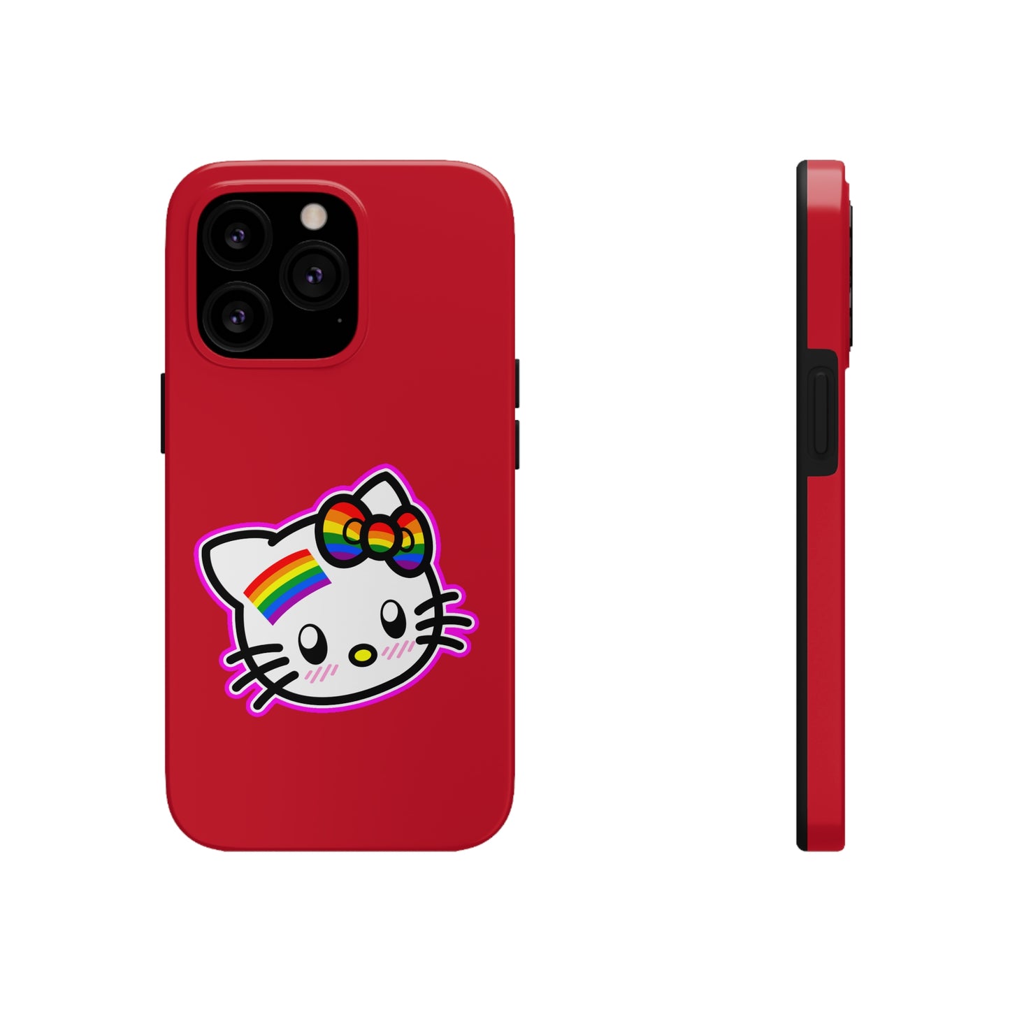 Hello Rainbow iPhone Case