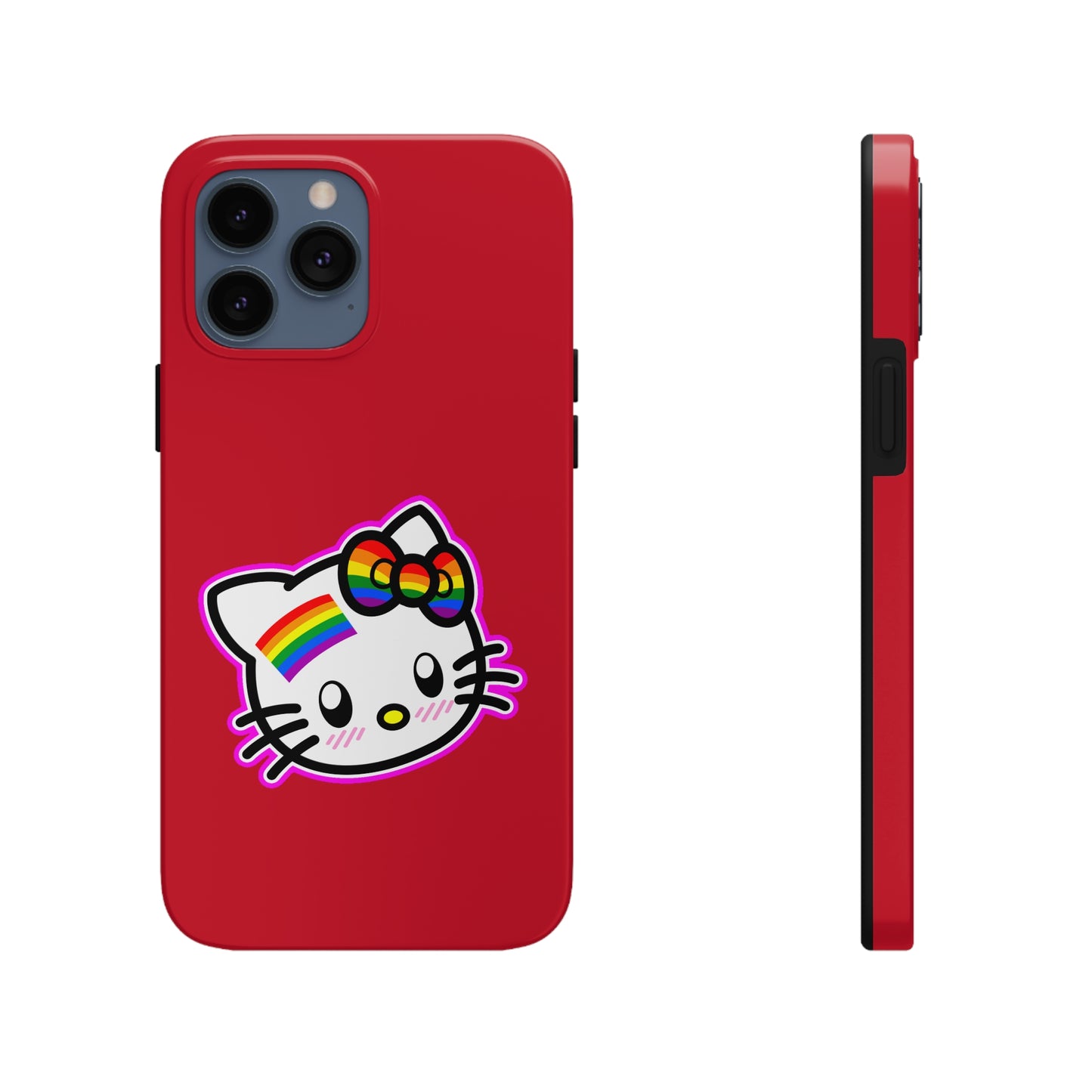 Hello Rainbow iPhone Case