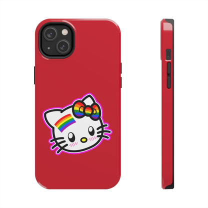 Hello Rainbow iPhone Case