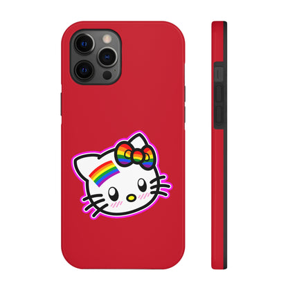 Hello Rainbow iPhone Case