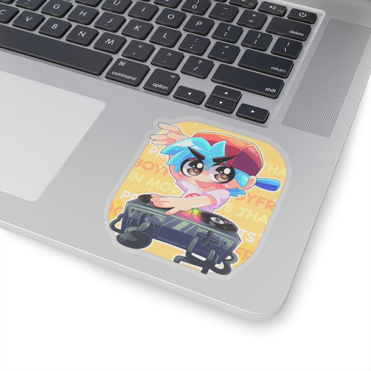 Chibi Boyfriend Freeplay Kiss-Cut Sticker