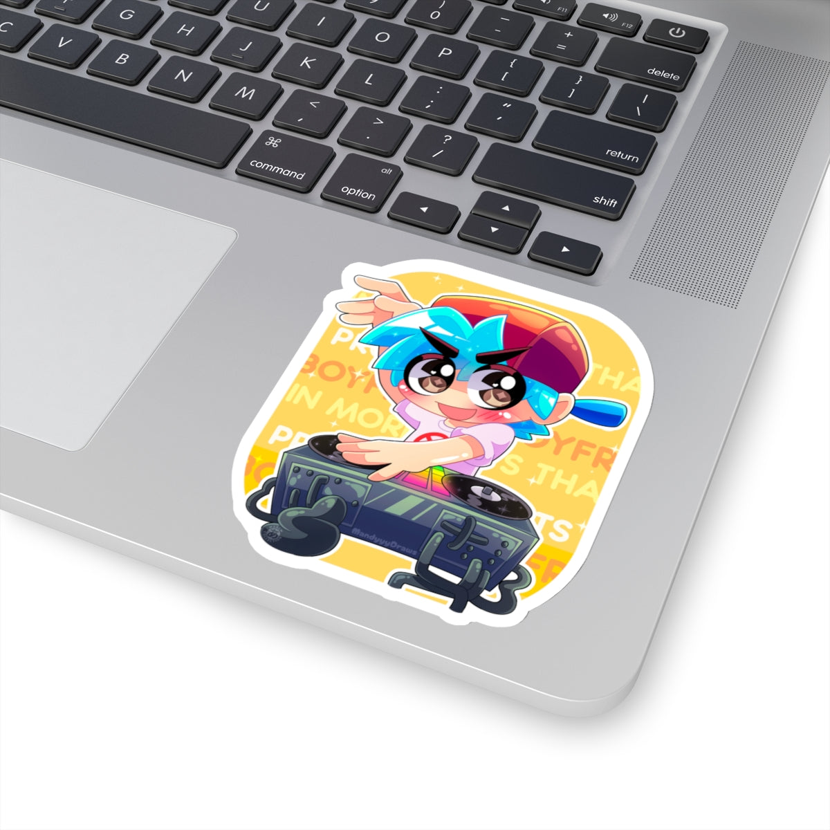 Chibi Boyfriend Freeplay Kiss-Cut Sticker