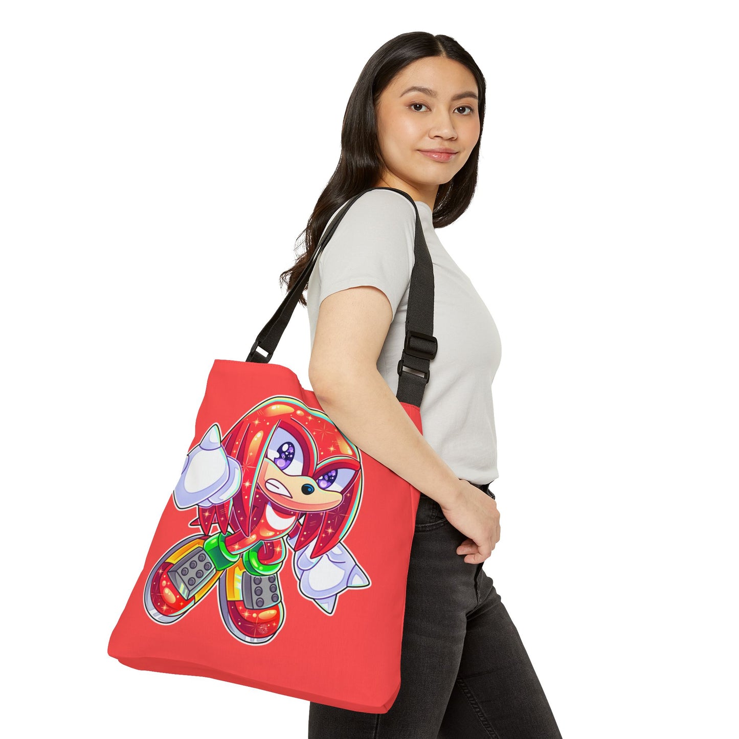Chibi Knuckles Tote Bag