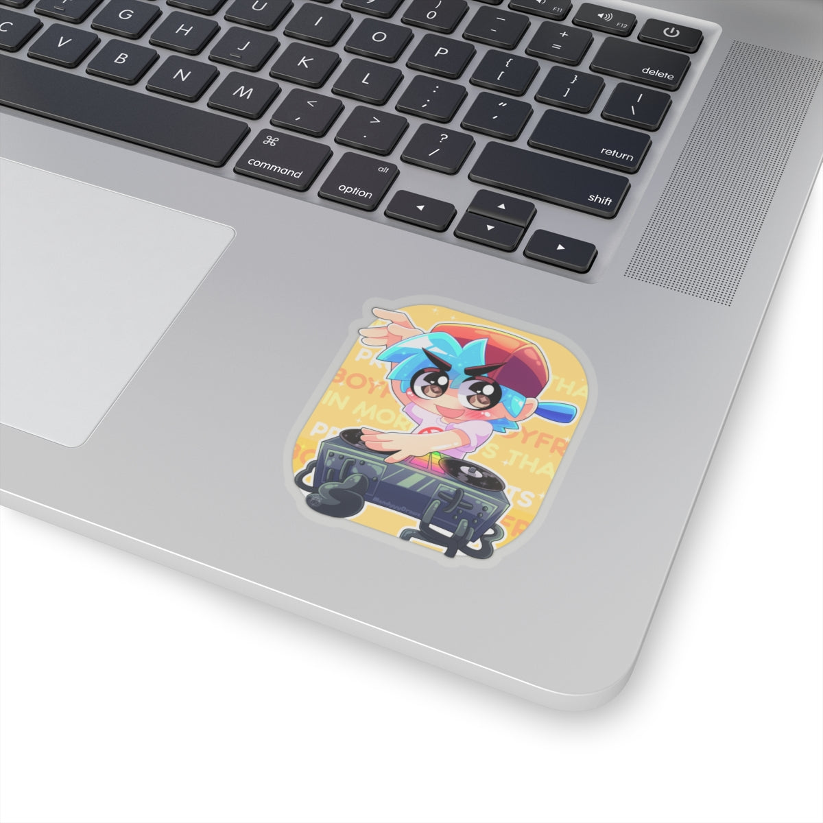Chibi Boyfriend Freeplay Kiss-Cut Sticker