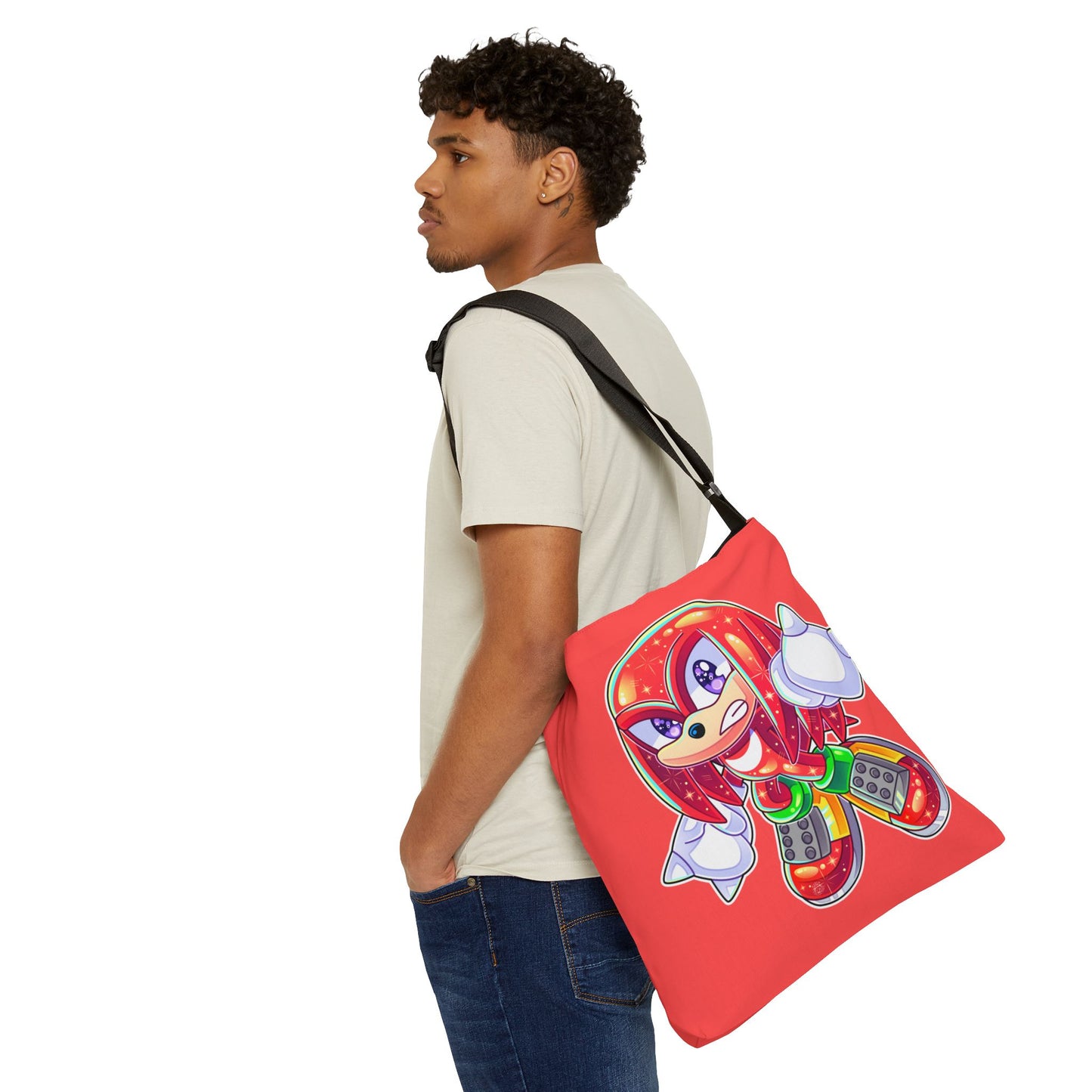 Chibi Knuckles Tote Bag