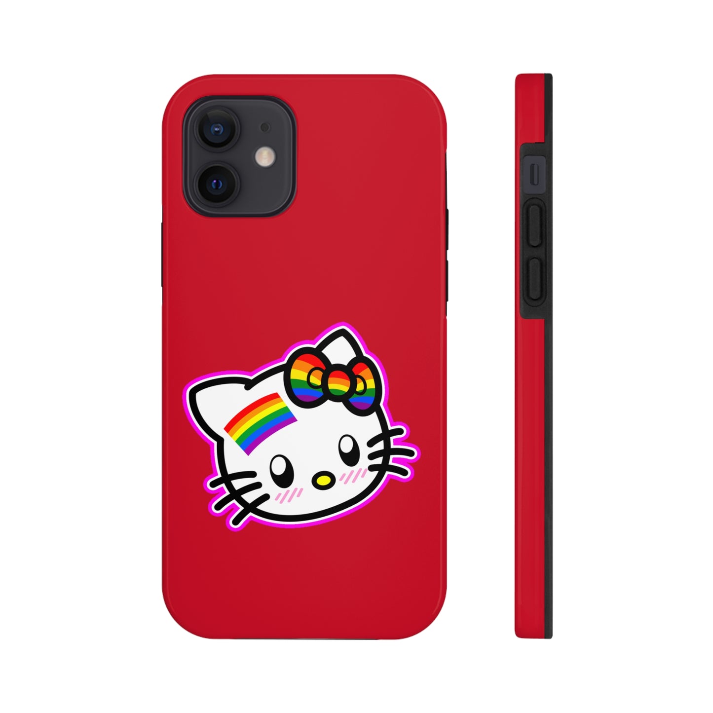 Hello Rainbow iPhone Case