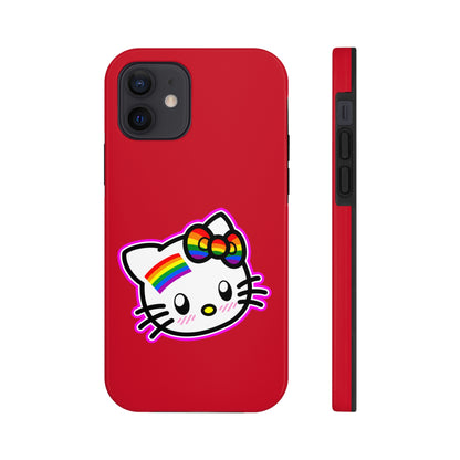 Hello Rainbow iPhone Case