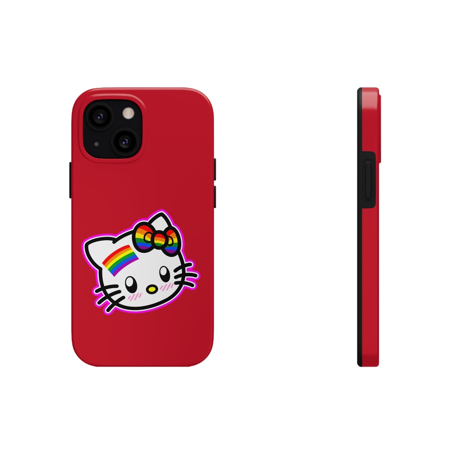 Hello Rainbow iPhone Case