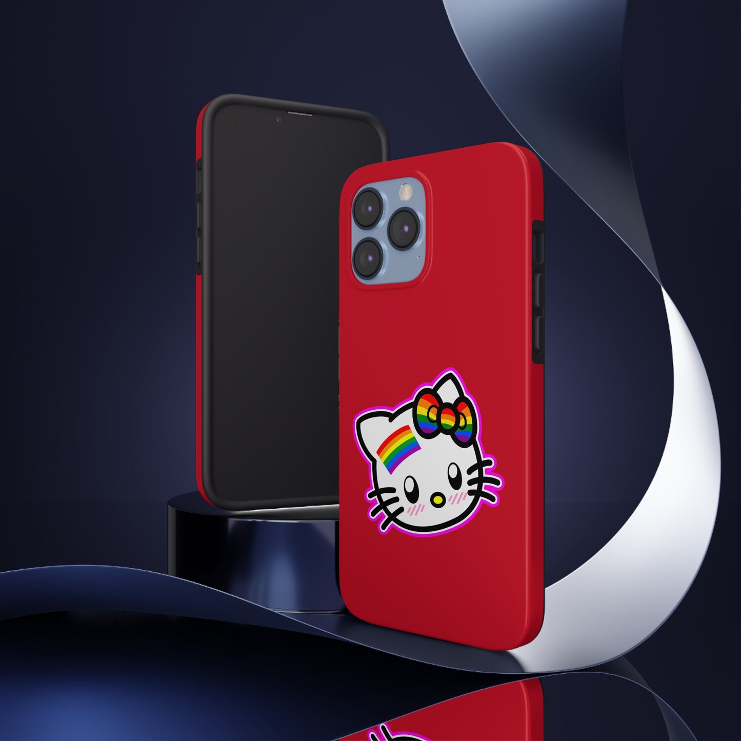 Hello Rainbow iPhone Case